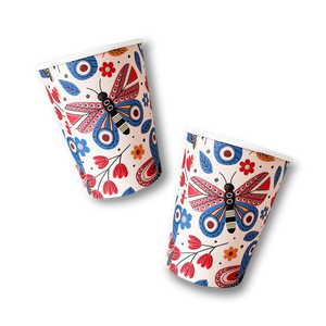 Butterfly Cups (8pcs)