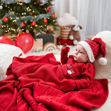 First Christmas Newborn Knitwear Set (5 pcs)