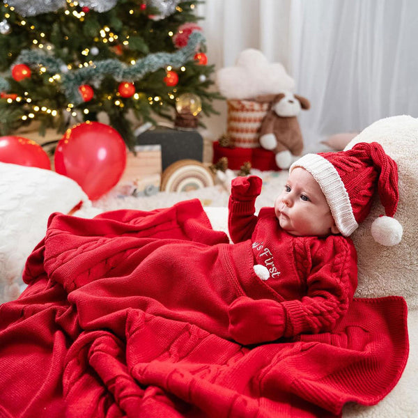 First Christmas Newborn Knitwear Set (5 pcs)