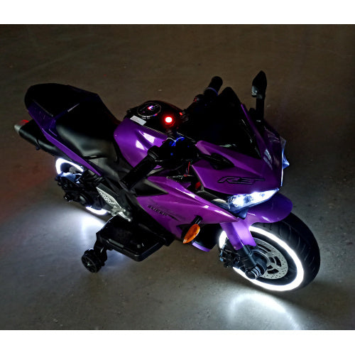 12V Kids' Electric Motorcycle Ride-On Toy for Ages 3–6