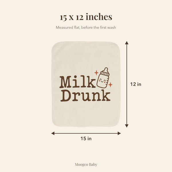 Burp cloth size guide