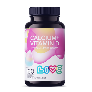 Calcium + Vitamin D cotton candy for babies, promoting healthy growth and development in a fun, tasty treat.