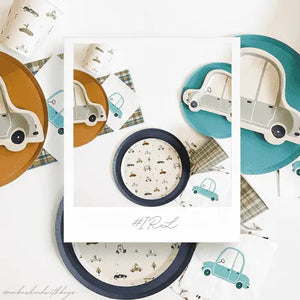 Car Party Tableware Kit