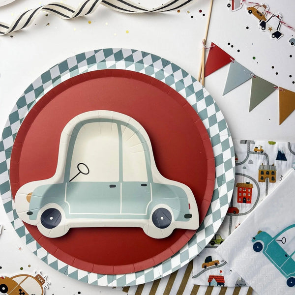 Car Party Tableware Kit