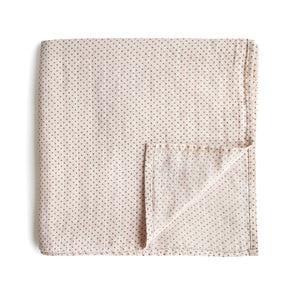 Organic Cotton Muslin Swaddle Blanket