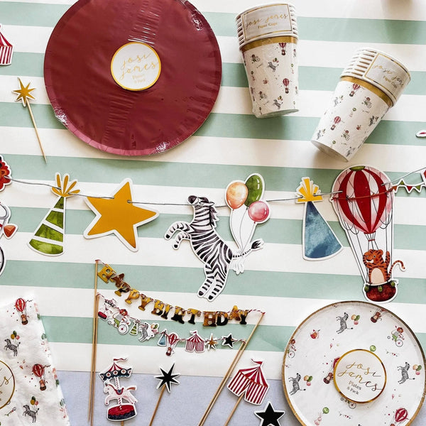 Carnival Banner – Circus Garland, 8ft