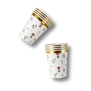 Carnival Cups – 9oz Circus Party Paper Cups (8pcs)