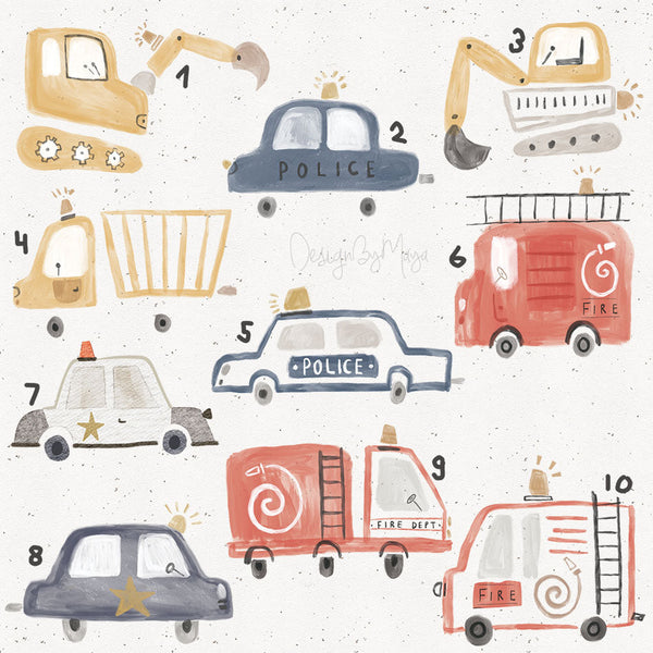 Baby Animals Prints - Luster Paper Nursery Wall Art Prints