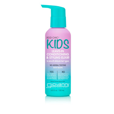 Giovanni Kids Leave-In Conditioner 4.5 fl oz - Gentle Detangling Spray for smooth, manageable hair.