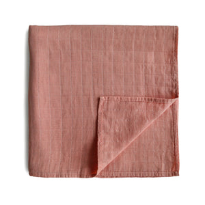 Organic Cotton Muslin Swaddle Blanket