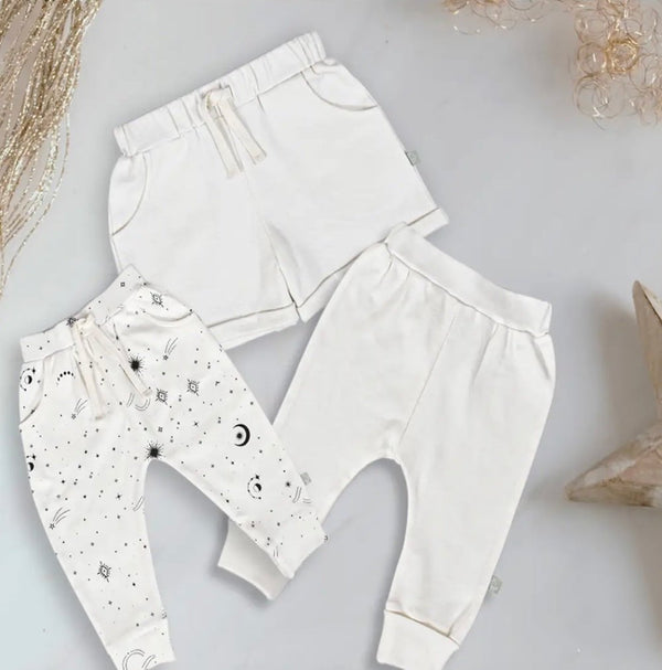 basics pants | ivory