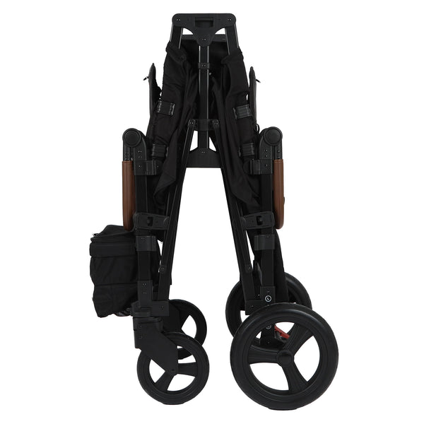 Keenz XC6 EVO stroller wagon in angle 6, showcasing six-passenger comfort and modern design for family outings.