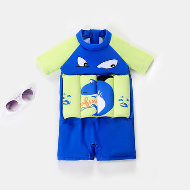 Buoyancy Swimsuit Boys One-piece Training Sun Protection