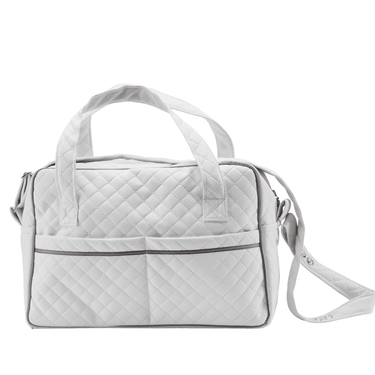 Baby White Personalised Changing Bag (55cm) - MOOGCO Baby