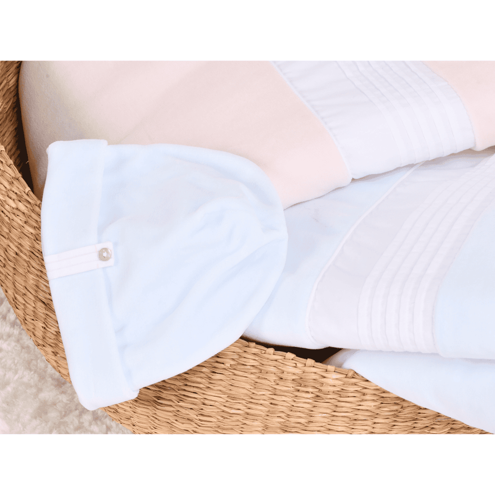 CHARLES | Baby Boys Blue Velour Hat