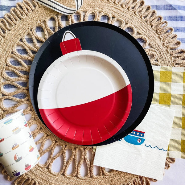 Chartreuse Plaid Large Disposable Paper Napkins (Set of 16)