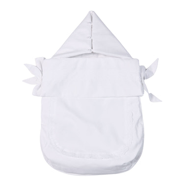 CHELY | Baby White Cotton Baby Nest (80cm) - MOOGCO Baby