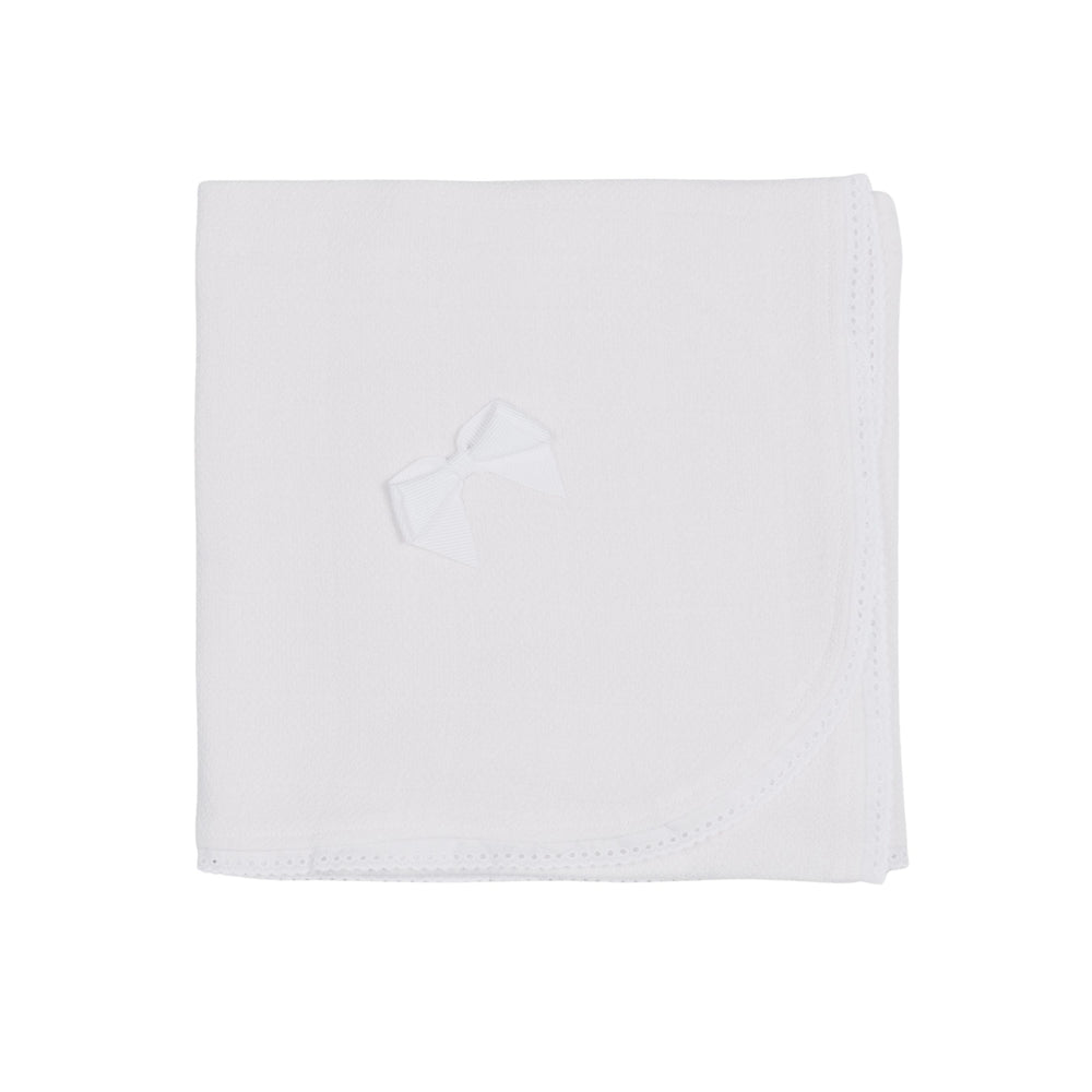 CHELY | Girls White Cotton Muslin Square