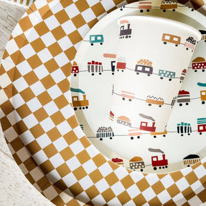 Choo Choo Train Disposable Cups (8pcs)
