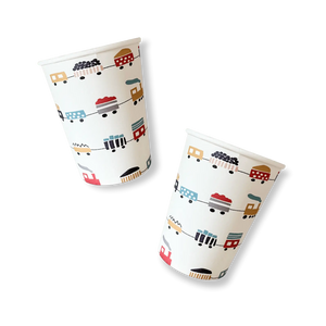 Choo Choo Train Disposable Cups (8pcs)