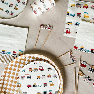 Choo Choo Train Disposable Cups (8pcs)