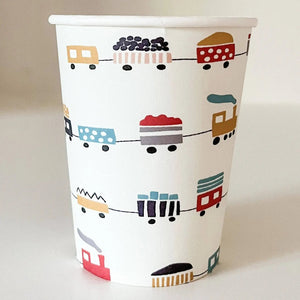 Choo Choo Train Disposable Cups (8pcs)