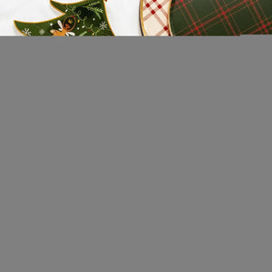 Christmas Tree Dessert Plate (8pcs)