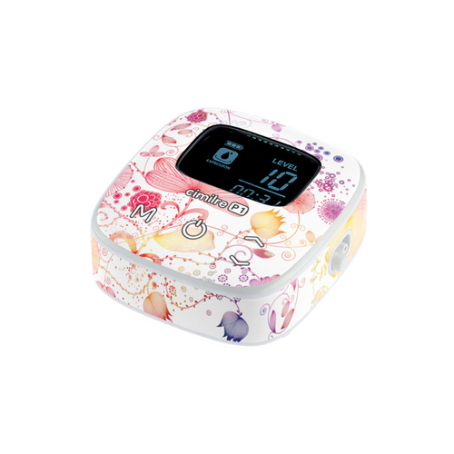 P1 Skin Decal for pumping accessories, showcasing a stylish design from angle 3. Perfect for new parents.