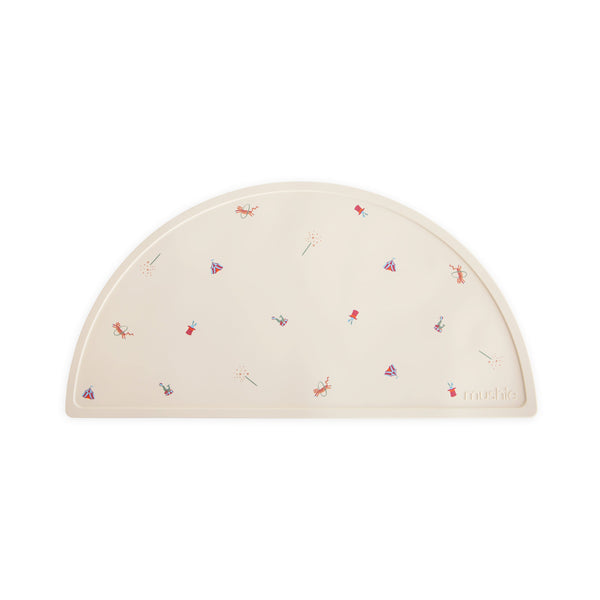 Mushie Silicone Placemat Food-Grade Silicone Soft Colors