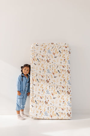 For the Birds Crib Sheet - MOOGCO Baby