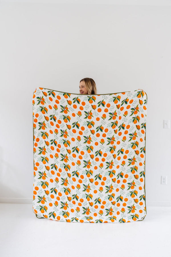 Clementine Throw Blanket