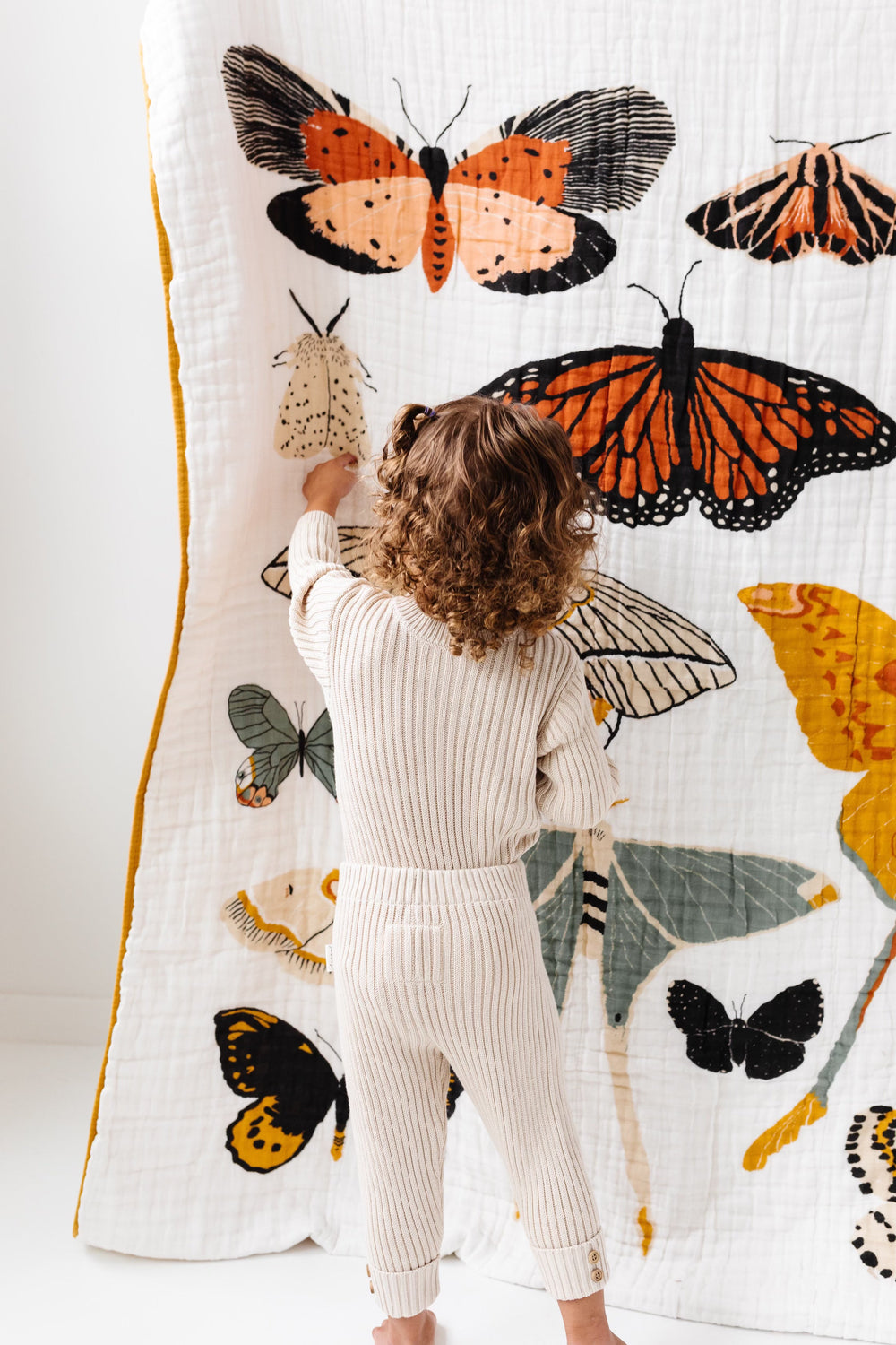 Large Butterfly Collector Throw Blanket