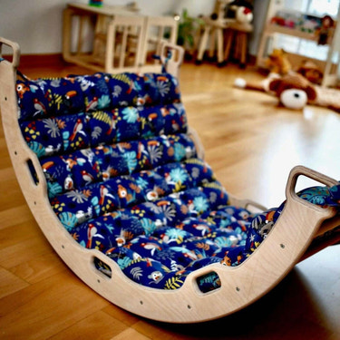 Montessori Climber Set: Arch, Rocker, Ramp, and Pillow Options - MOOGCO Baby