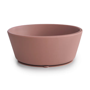 Mushie Silicone Suction Bowl for Babies Learning to Feed