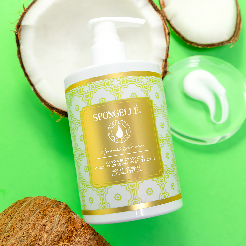 Coconut Verbena Body Lotion - Nourishing and hydrating formula for soft, smooth skin.