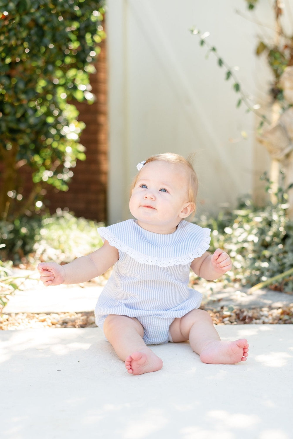 Collared Bubble Romper