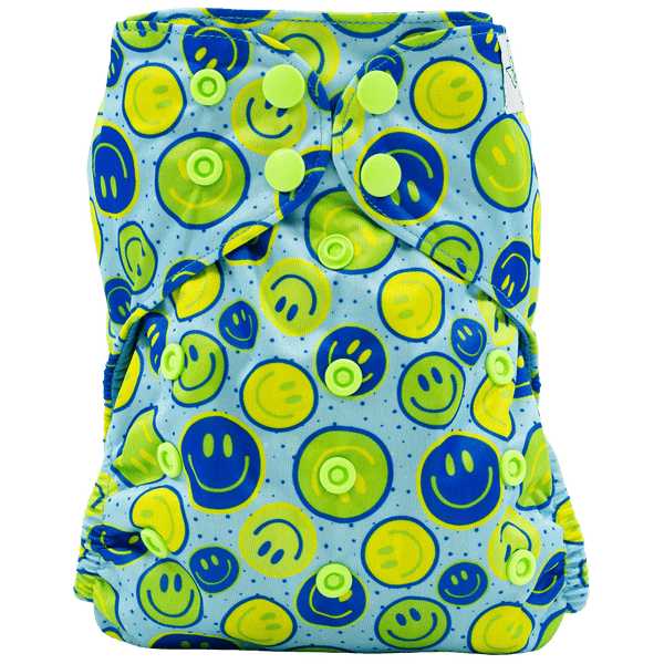 Colored AWJ - Slim Fit AIO Cloth Diaper