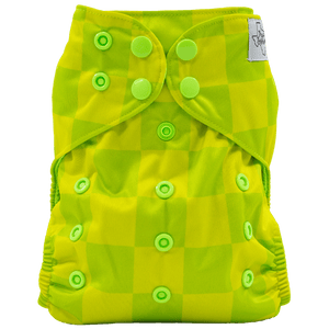 Colored AWJ - Slim Fit AIO Cloth Diaper