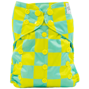 Colored AWJ - Slim Fit AIO Cloth Diaper