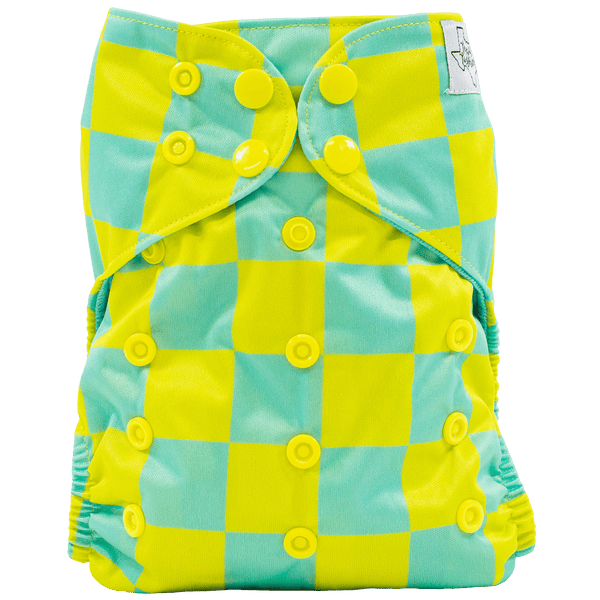 Colored AWJ - Slim Fit AIO Cloth Diaper