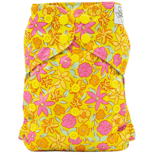 Colored AWJ - Slim Fit AIO Cloth Diaper - MOOGCO Baby