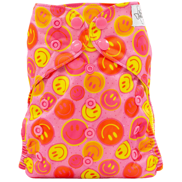 Colored AWJ - Slim Fit AIO Cloth Diaper