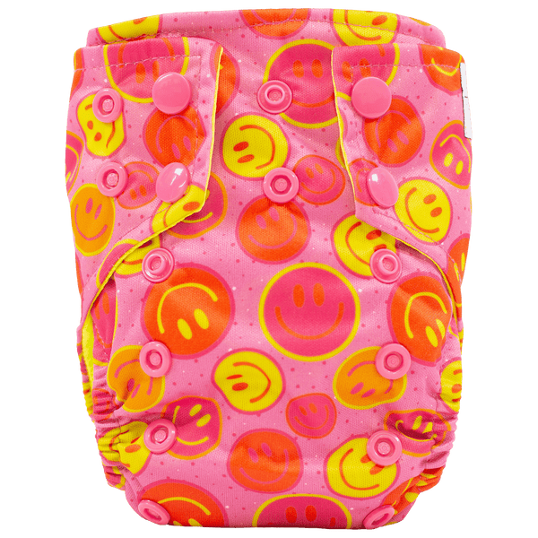 Colored AWJ - Tiny Tushies Newborn AIO Cloth Diaper