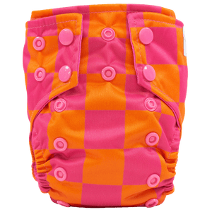 Colored AWJ - Tiny Tushies Newborn AIO Cloth Diaper