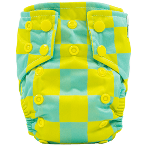 Colored AWJ - Tiny Tushies Newborn AIO Cloth Diaper