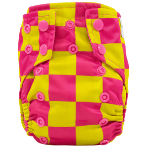 Colored AWJ - Tiny Tushies Newborn AIO Cloth Diaper