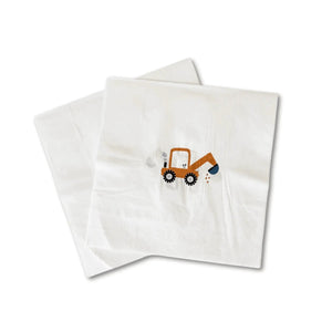 Construction Builder Birthday Party Lunch Napkins (16pcs)