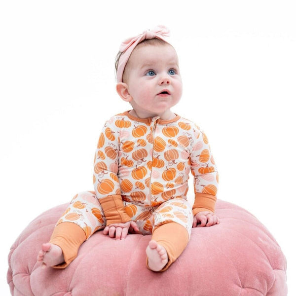 Convertible Romper - Pumpkin