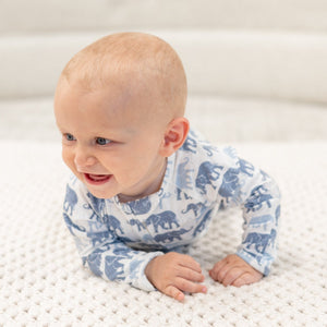 Blue Elephant Convertible Romper