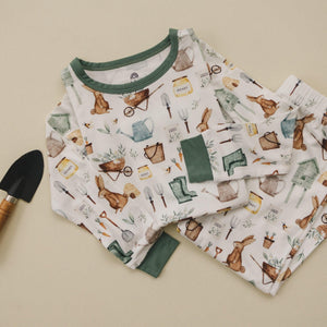 Cottontail Garden 2pc Bamboo Pajamas